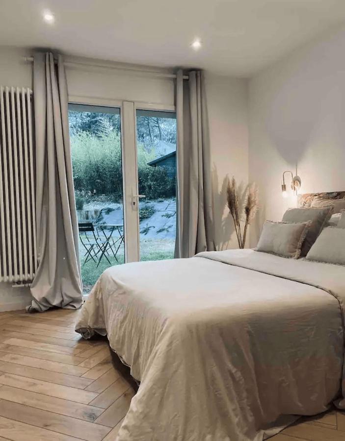 Les Hortensias Chambre Independante Avec Sdb Et Toilettes Privees Dans Une Maison En Foret Proche Du Golf Et De La Plage Entree Independante Avec Acces Prive Le Touquet Buitenkant foto